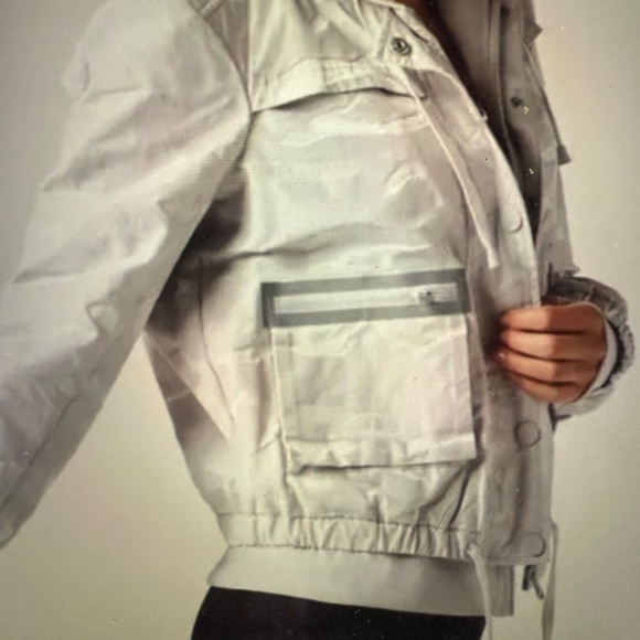 BLANC NOIR SKYFALL AVIATOR JACKET SIZE S EUC - Picture 3 of 11